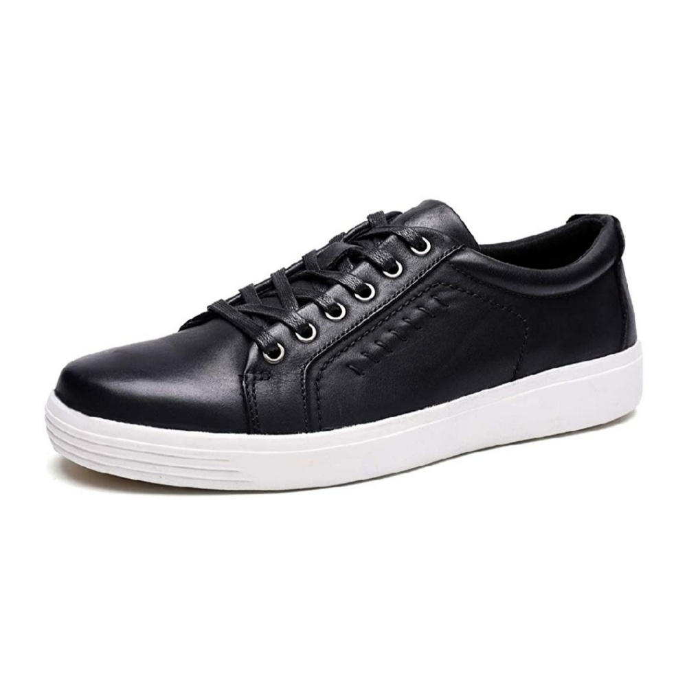 Men's Fashion Leather Sneaker Casual Shoes